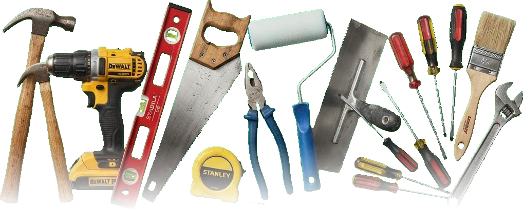 Construction and carpentry tools